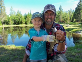 jeune pêcheur - Journée de pêche